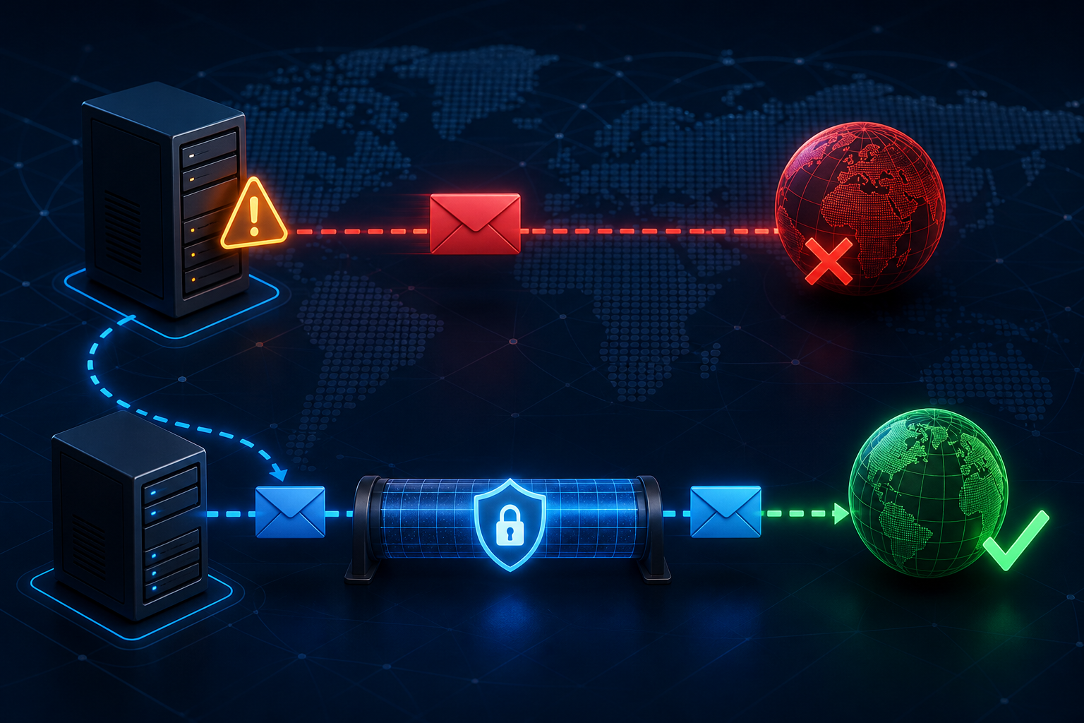Featured image for Mailcow Outbound Mail Fails When It Uses the Wrong Public IP